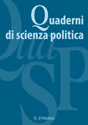 Cover of the journal Quaderni di scienza politica - 1124-7959
