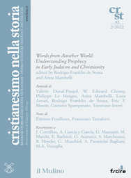 Cover of Cristianesimo nella storia - 0393-3598