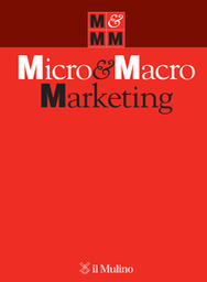 Copertina del fascicolo 1/2024 from journal Micro & Macro Marketing