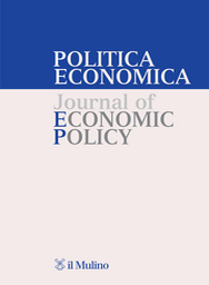 Cover of Politica economica - 1120-9496